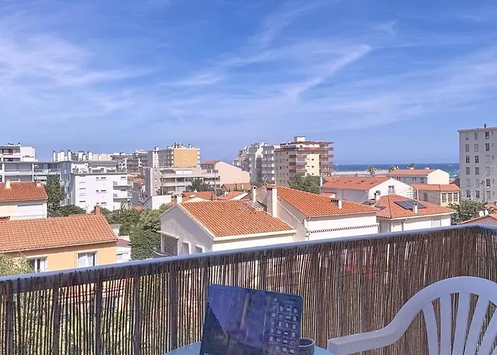 Le Petit Soleil - Vue Et Bureau By Alto Service קאנט אן רוסיון
